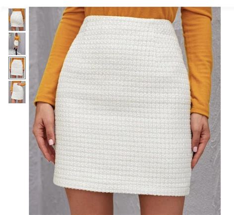 Chanel tweed skirt dupe